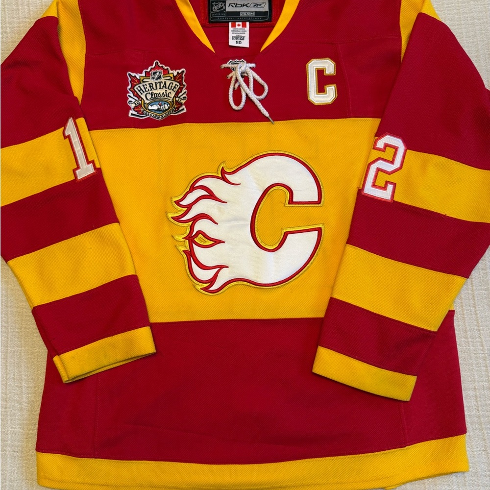 Calgary Flames Jerome Iginla Hockey Jersey